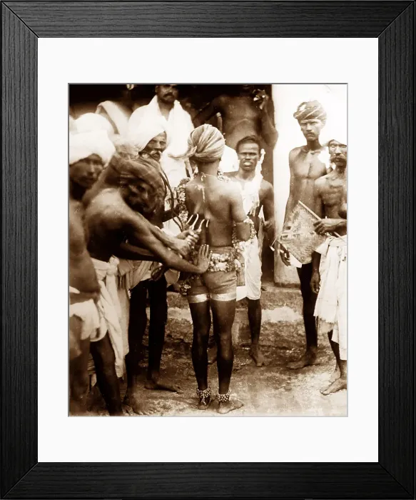 Framed Print : Fakir, India