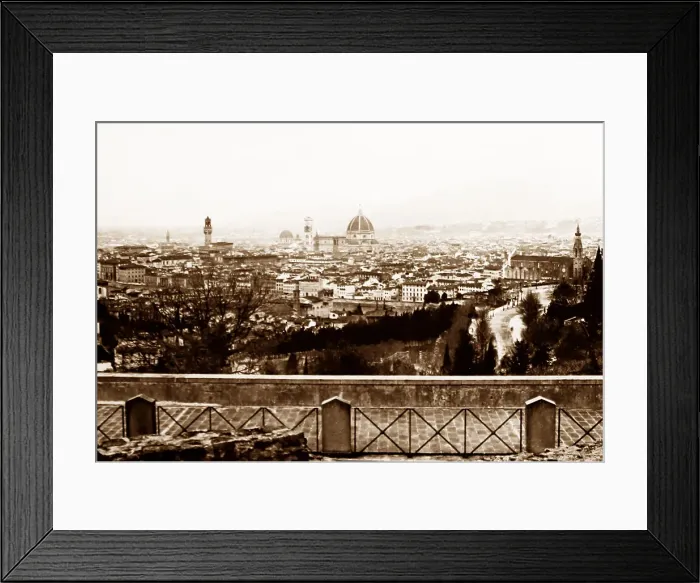 Framed Print : Panorama of Florence, Italy Framed Print : Panorama of Florence, Italy