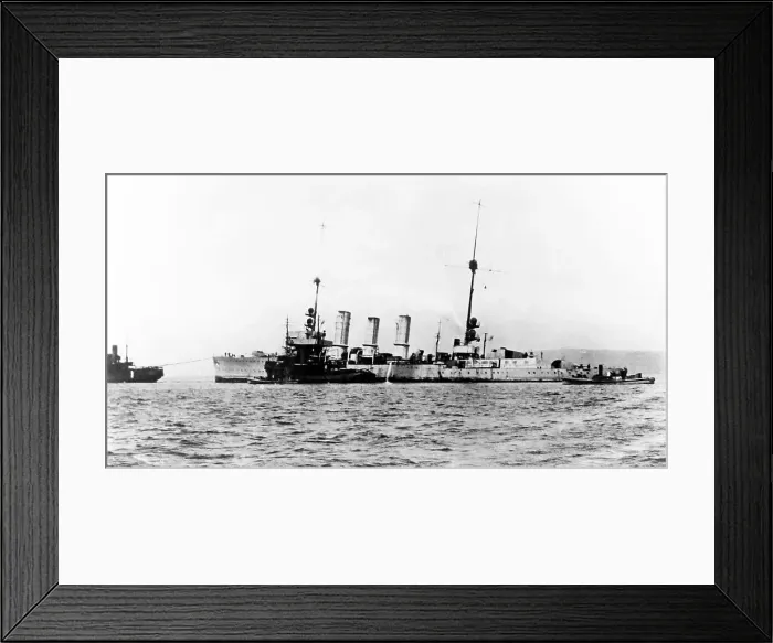 Framed Print : German Battle Cruiser Nuremburg re-floated Framed Print : German Battle Cruiser Nuremburg re-floated