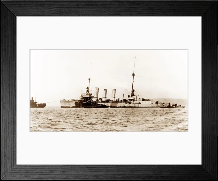 Framed Print : Scapa Flow, Cruiser Nurmburg refloated at 2pm Framed Print : Scapa Flow, Cruiser Nurmburg refloated at 2pm