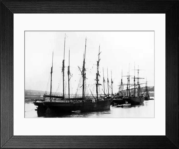 Framed Print : Shaldon near Teignmouth, early 1900s Framed Print : Shaldon near Teignmouth, early 1900s