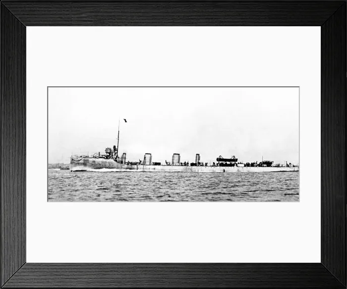 Framed Print : HNS Derwent Framed Print : HNS Derwent