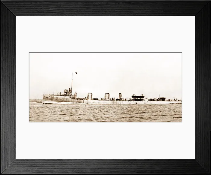Framed Print : HMS Derwent, WW1 Framed Print : HMS Derwent, WW1