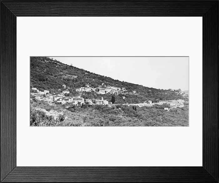 Framed Print : Magagnosc, France, Victorian period Framed Print : Magagnosc, France, Victorian period