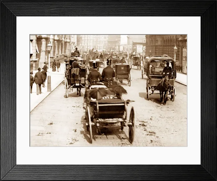 Framed Print : Victoria Street, London Framed Print : Victoria Street, London