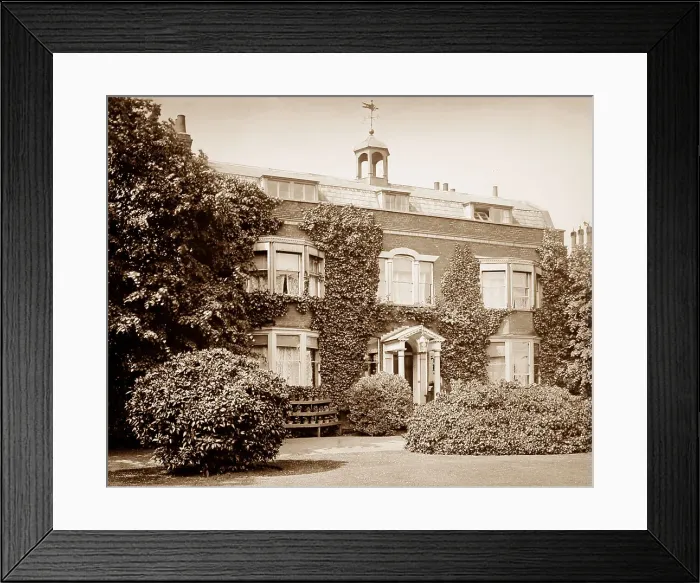 Framed Print : Gads Hill Place, Higham, Victorian period Framed Print : Gads Hill Place, Higham, Victorian period