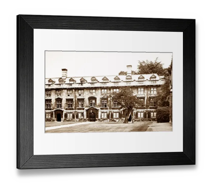 Framed Print : Fellows Buildings, Christs College, Cambridge University Framed Print : Fellows Buildings, Christs College, Cambridge University