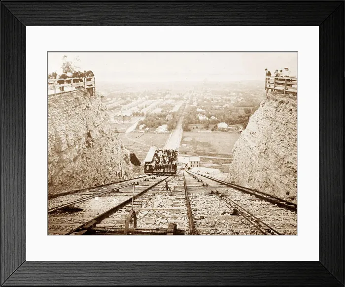Framed Print : Hamilton Incline Railway, Ontario, Canada Framed Print : Hamilton Incline Railway, Ontario, Canada
