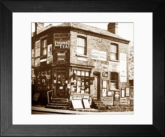 Framed Print : Corner shop, Camp Lane, Kings Norton Framed Print : Corner shop, Camp Lane, Kings Norton