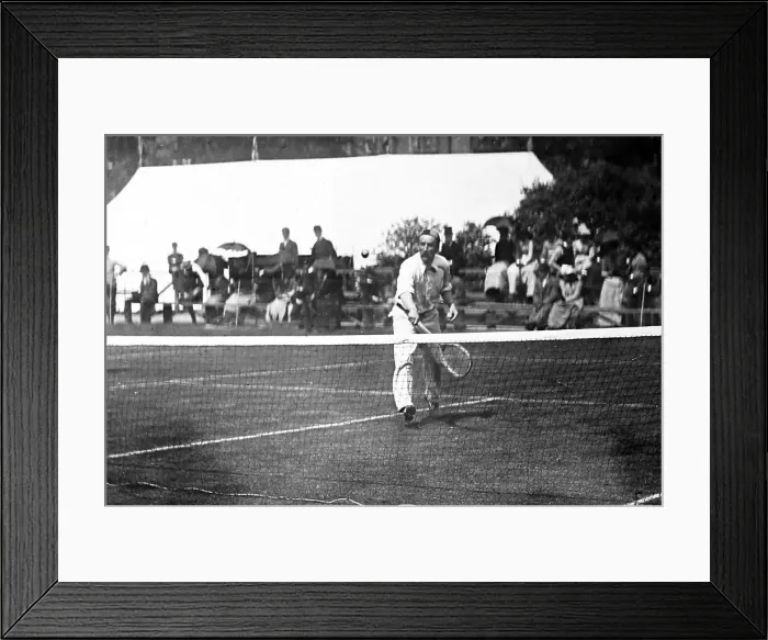Framed Print : Mr. Brown, Lawn Tennis match Framed Print : Mr. Brown, Lawn Tennis match