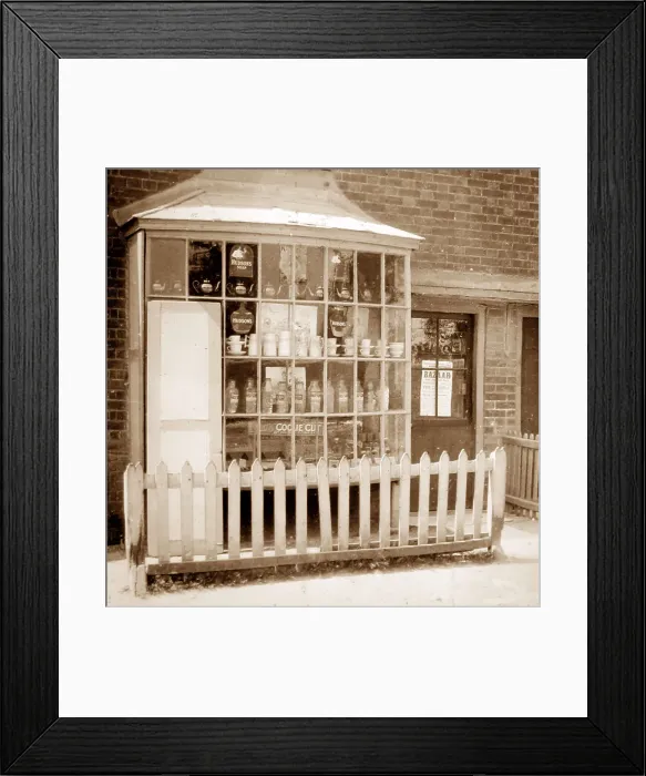 Framed Print : An English village shop Framed Print : An English village shop