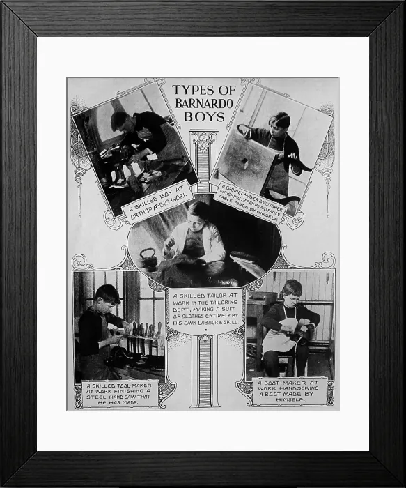 Framed Print : Barnardos poster Framed Print : Barnardos poster