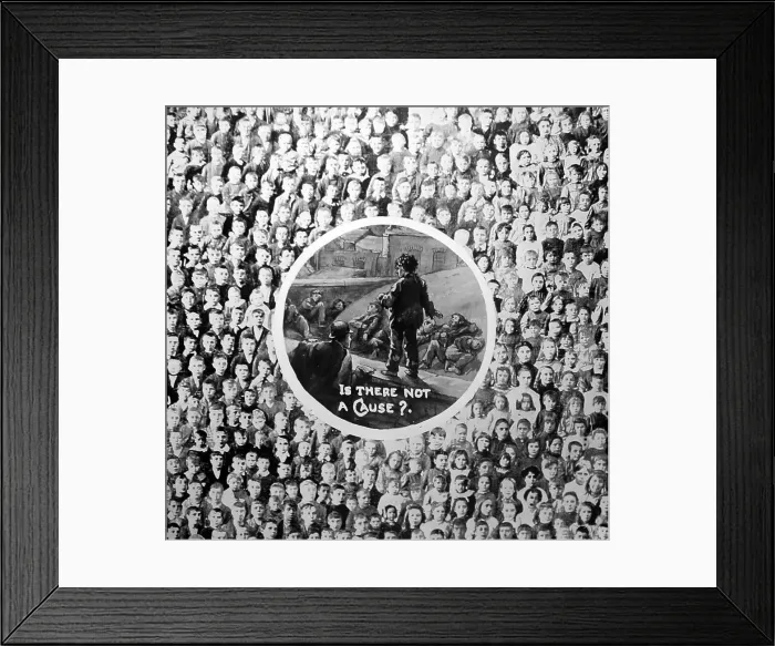 Framed Print : Barnardos poster Framed Print : Barnardos poster