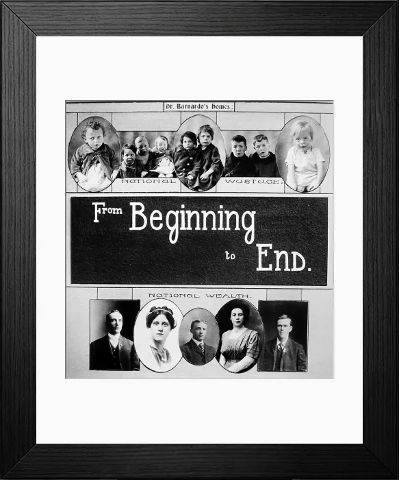 Framed Print : Barnardos poster Framed Print : Barnardos poster