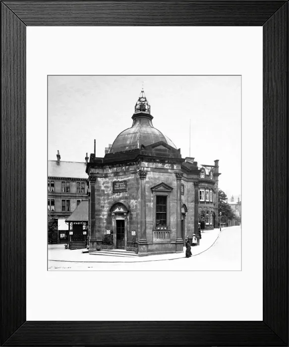 Framed Print : Pump House, Harrogate, Victorian period Framed Print : Pump House, Harrogate, Victorian period