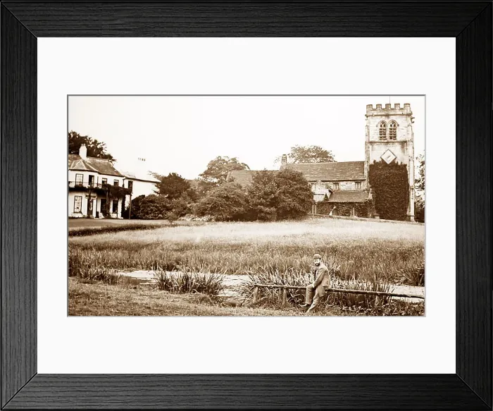 Framed Print : Alderley Church, Cheshire Framed Print : Alderley Church, Cheshire