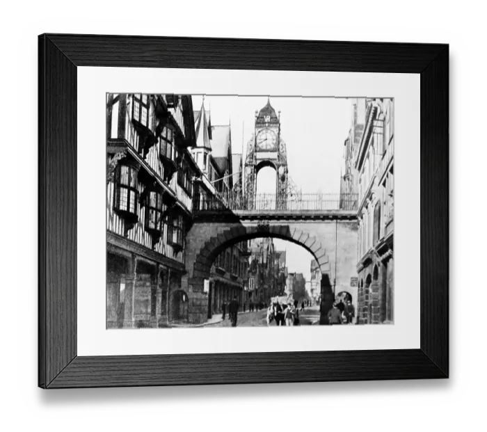 Framed Print : Eastgate, Chester Framed Print : Eastgate, Chester