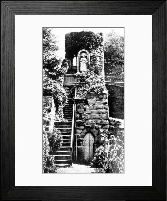 Framed Print : Queen Anne's Tower, Chester, Victorian period Framed Print : Queen Anne's Tower, Chester, Victorian period