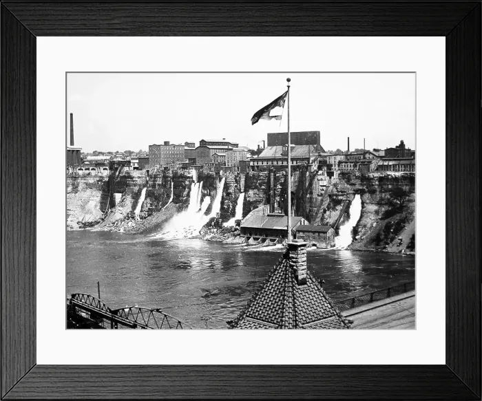 Framed Print : Niagara Falls, Victorian period Framed Print : Niagara Falls, Victorian period