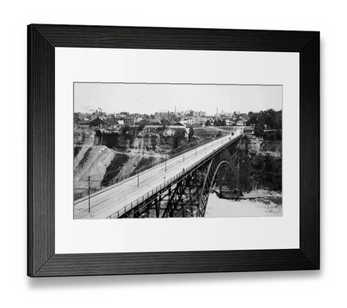 Framed Print : Niagara Falls Bridge Framed Print : Niagara Falls Bridge