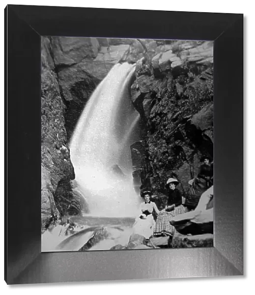 Rainbow Falls, Ute Pass, Colorado, USA, pre 1900