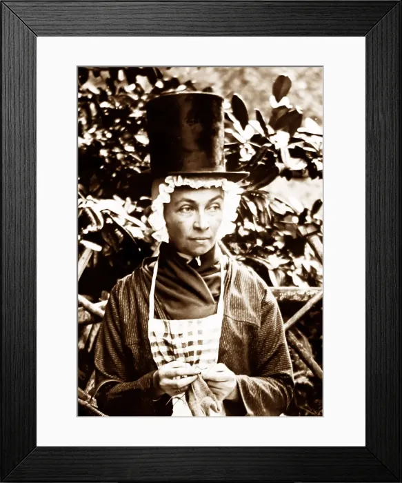 Framed Print : Welsh traditional costume Framed Print : Welsh traditional costume