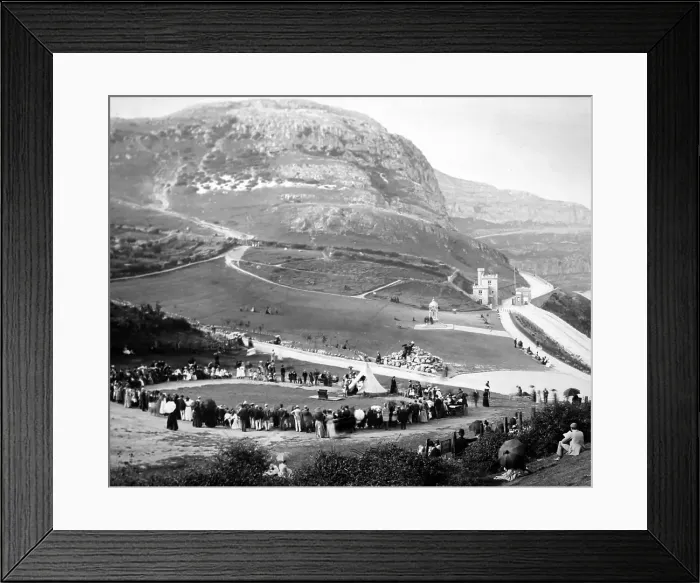 Framed Print : Happy Valley, Llandudno, Victorian period Framed Print : Happy Valley, Llandudno, Victorian period