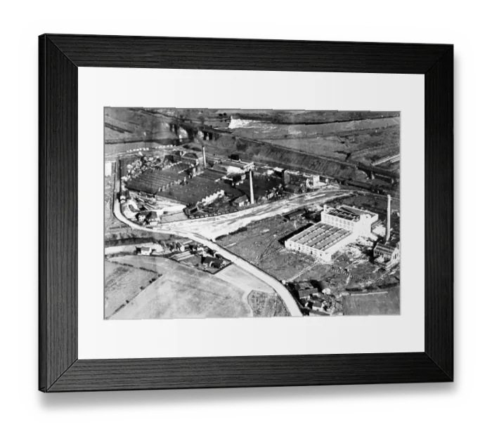 Framed Print : CWS Margarine Factory, Irlam, Manchester, probably 1920s