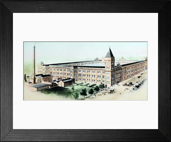 Framed Print : Illustration of the CWS Wheatsheaf Boot Framed Print : Illustration of the CWS Wheatsheaf Boot