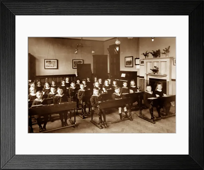 Framed Print : Rusell Hill Schools, Purley, Victorian period Framed Print : Rusell Hill Schools, Purley, Victorian period