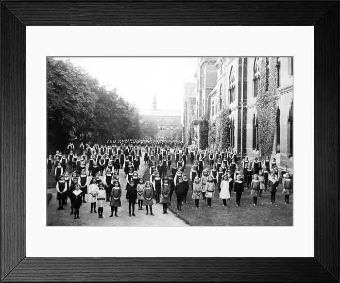 Framed Print : Warehousemen and Clerks Schools, Russell Hill, Purley Framed Print : Warehousemen and Clerks Schools, Russell Hill, Purley