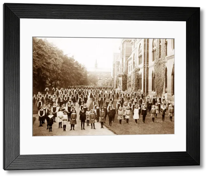 Framed Print : Rusell Hill Schools, Purley, Victorian period Framed Print : Rusell Hill Schools, Purley, Victorian period