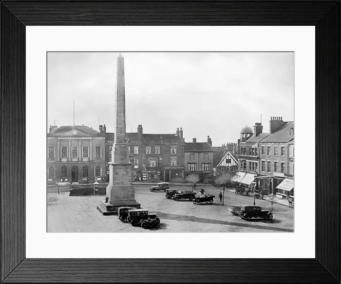 Framed Print : Ripon Market Place Framed Print : Ripon Market Place