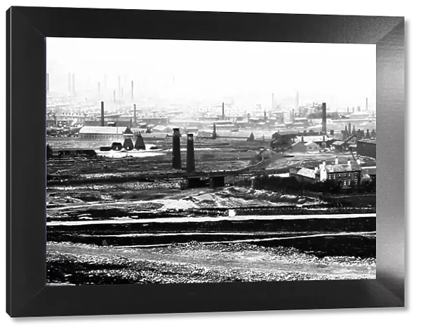 Industrial panorama, Sheffield