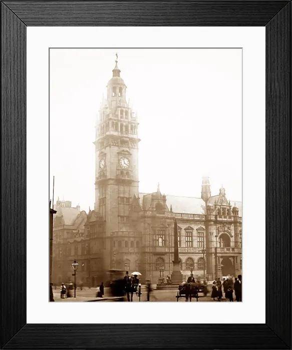 Framed Print : Sheffield Town Hall Framed Print : Sheffield Town Hall