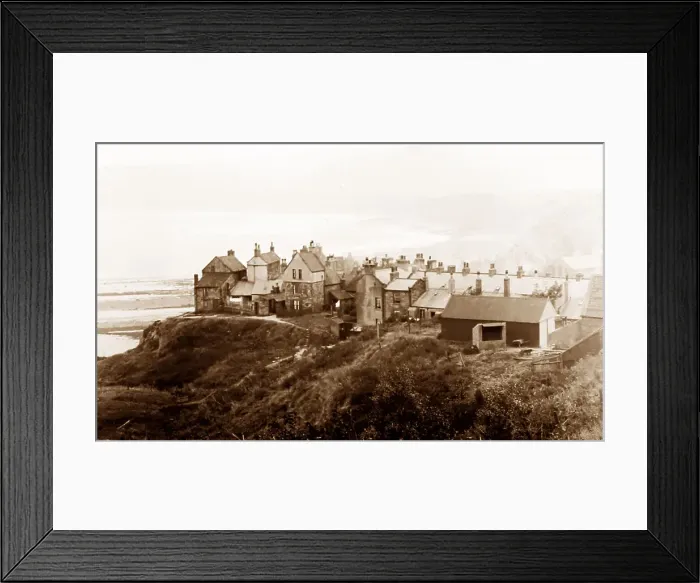 Framed Print : Robin Hood's Bay, Victorian period Framed Print : Robin Hood's Bay, Victorian period