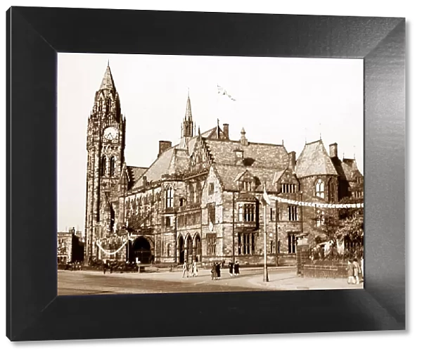 Rochdale Town Hall, early 1900s
