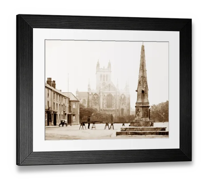 Framed Print : Selby, Yorkshire, early 1900s Framed Print : Selby, Yorkshire, early 1900s