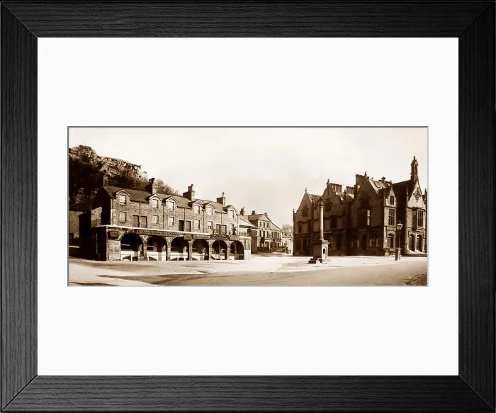 Framed Print : Settle Market Square Framed Print : Settle Market Square