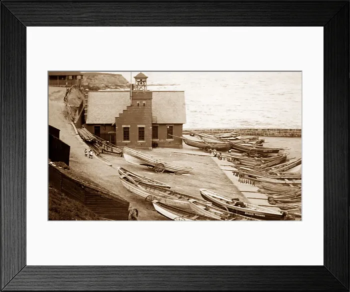 Framed Print : Whitley Bay, Victorian period Framed Print : Whitley Bay, Victorian period