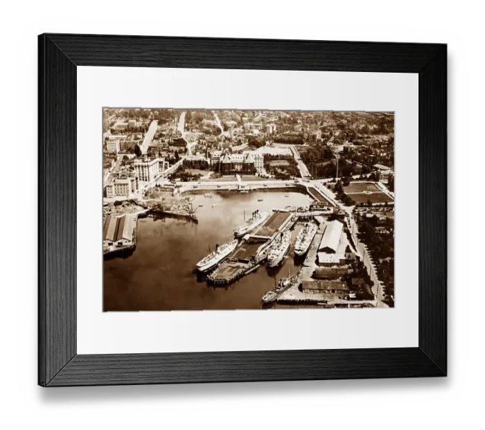Framed Print : Victoria, Vancouver Island, Canada Framed Print : Victoria, Vancouver Island, Canada