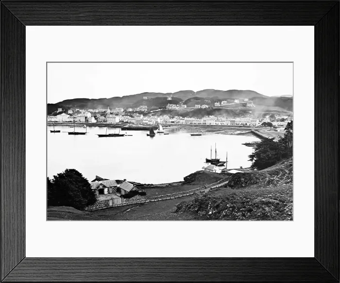 Framed Print : Oban, Victorian period Framed Print : Oban, Victorian period