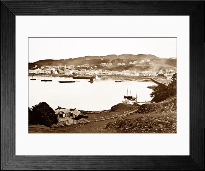 Framed Print : Oban Bay, Scotland Framed Print : Oban Bay, Scotland
