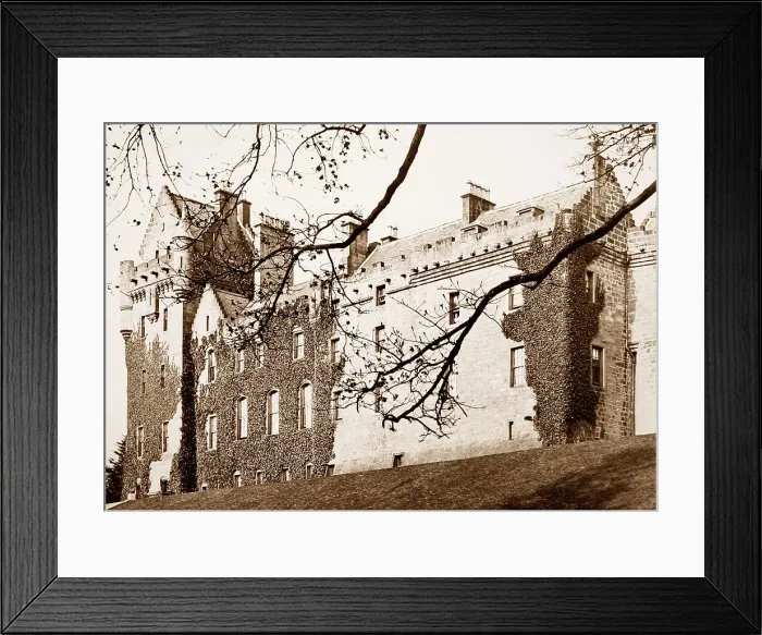Framed Print : Brodick Castle, Isle of Arran, Victorian period Framed Print : Brodick Castle, Isle of Arran, Victorian period