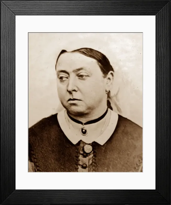 Framed Print : Queen Victoria, Victorian period Framed Print : Queen Victoria, Victorian period