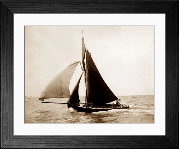 Framed Print : A Morecambe prawn fishing boat Framed Print : A Morecambe prawn fishing boat