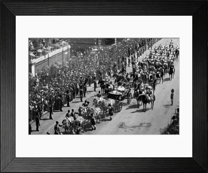 Framed Print : Queen Victoria's Jubilee, London, 1887 Framed Print : Queen Victoria's Jubilee, London, 1887