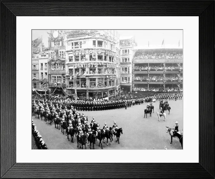 Framed Print : Queen Victoria's Jubilee, London, 1887 Framed Print : Queen Victoria's Jubilee, London, 1887