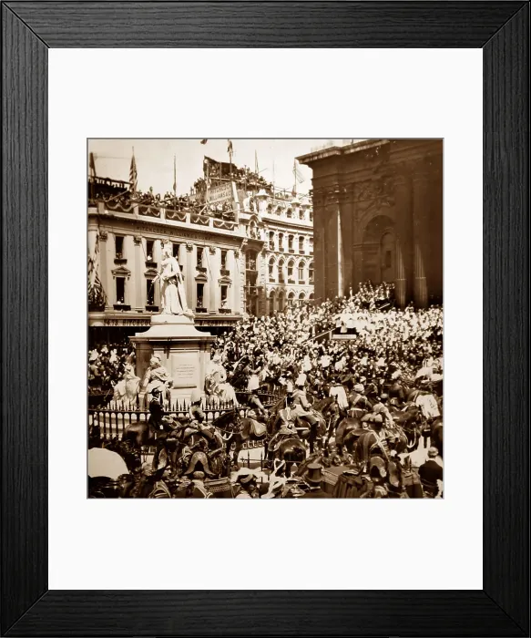 Framed Print : St Pauls Cathedral, London, Queen Victoria Jubilee, 1897 Framed Print : St Pauls Cathedral, London, Queen Victoria Jubilee, 1897