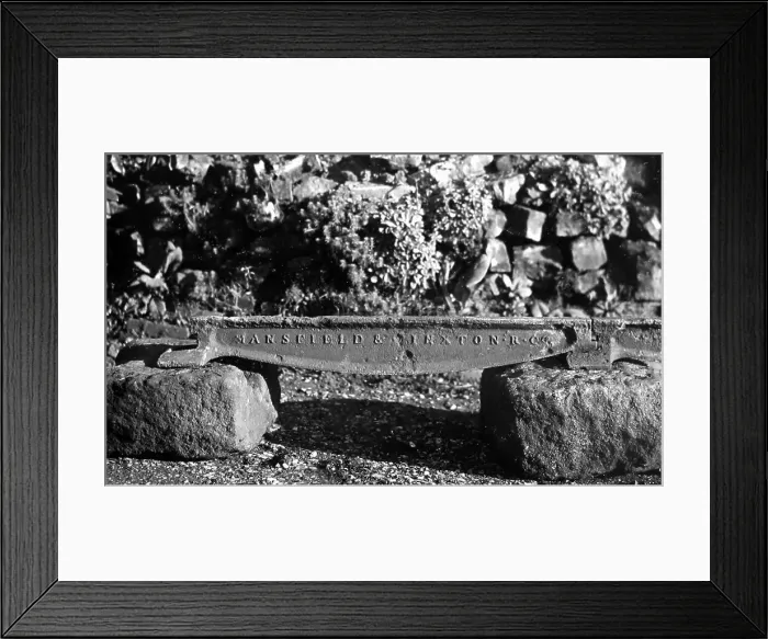 Framed Print : Mansfield and Pinxton Railway, early 1900s Framed Print : Mansfield and Pinxton Railway, early 1900s